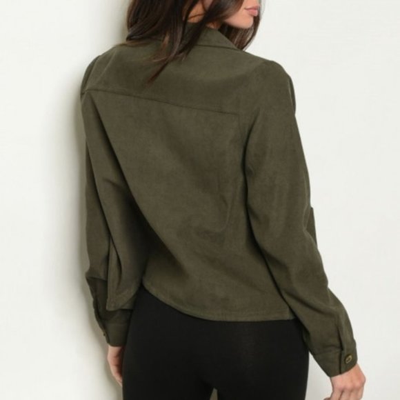 Jacket - DARK OLIVE - Picture 4 of 4